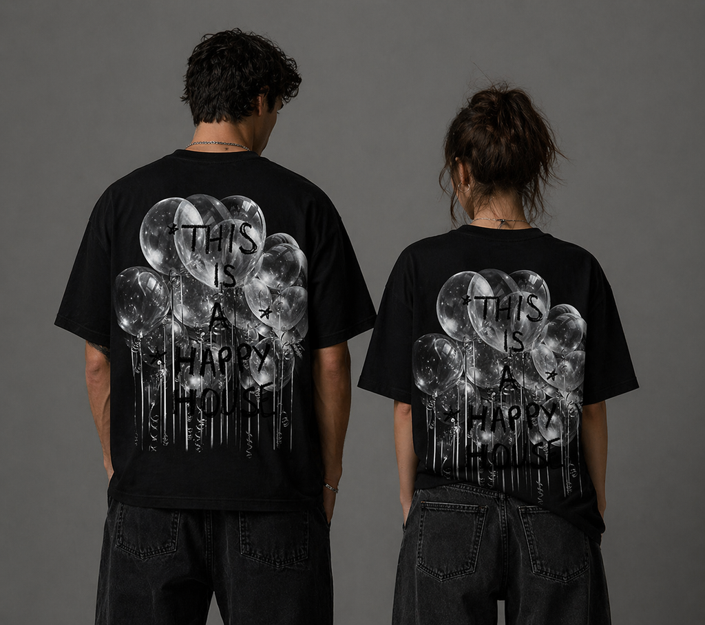 Happy House Graphic T-Shirt
