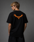 Flame Wings Black T-Shirt